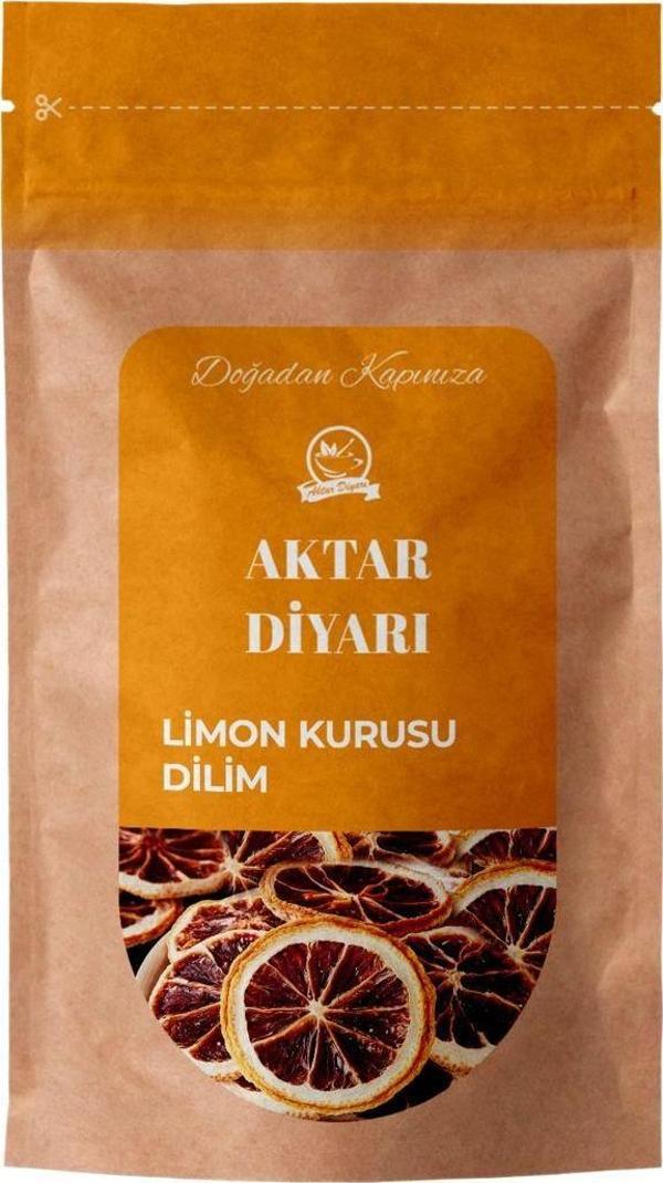 Aktar Diyarı Kurutulmuş Limon Dilimleri 100 Gr - Image 1