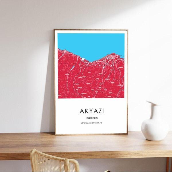Huhuli Trabzon Taraftar Tablosu,Akyazı Stadı Konumu,Hediyelik Taraftar Tablo - Image 1