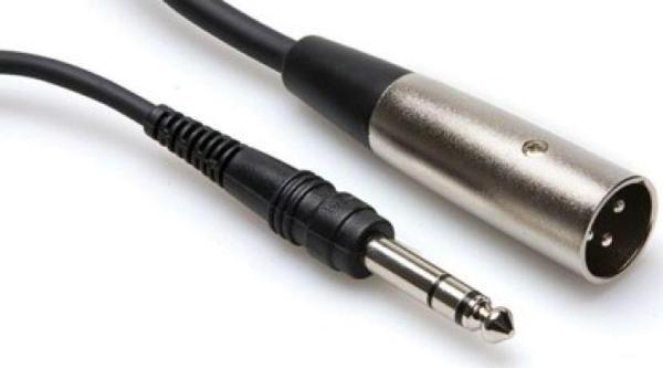 HOSA 1/4\'\' TRS - XLR (M) balanslı kablo 1.5 mt. - Image 1