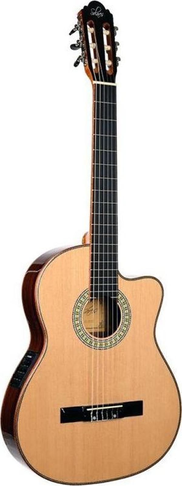 Solares SCR100CTNEQ Elektro Klasik Gitar - Image 1