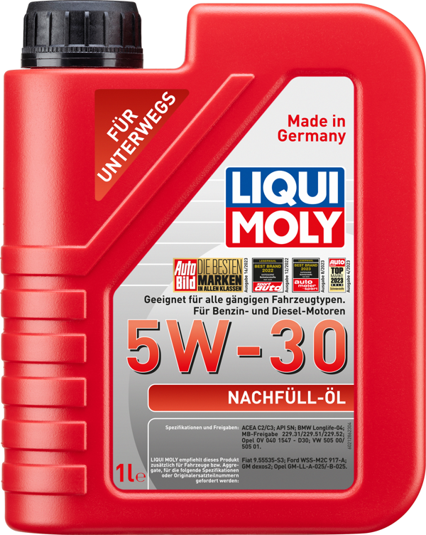 LIQUI MOLY Top-Up Oil 5W-30 | Dolum Yağı ( 1 Litre ) - Image 1