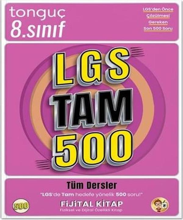 LGS Tam 500 Soru Bankası Tüm Dersler - Tonguç Yayınları - Tonguç Akademi - Image 1