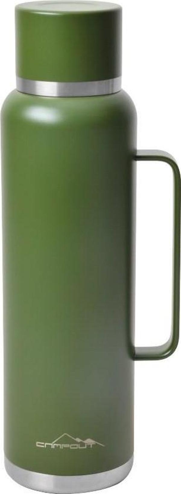CAMPOUT ÇİFT KATMANLI TERMOS 1500 ML YEŞİL - Image 1