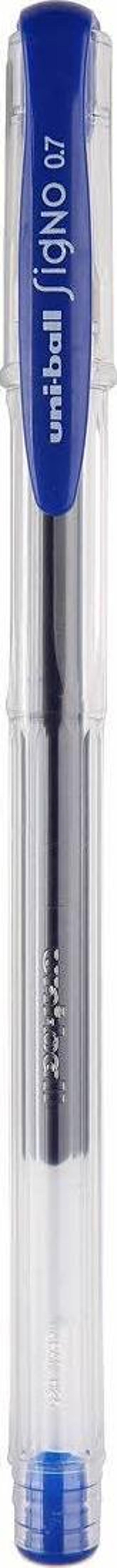 Uni-Ball Roller Kalem Signo Fine Jel Bilye Uç 0.7 MM Mavi (1 Adet) - Image 1