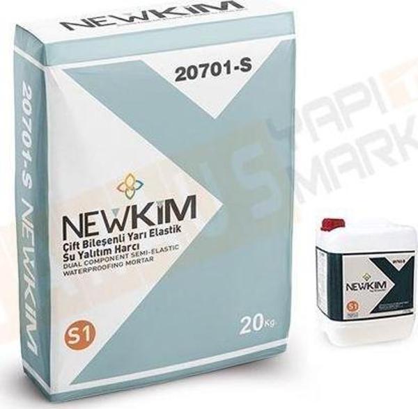 NEWKİM S1 ÇİFT BİLŞN ELSTK SU YALIT.HARCI 20+6KG - Image 1