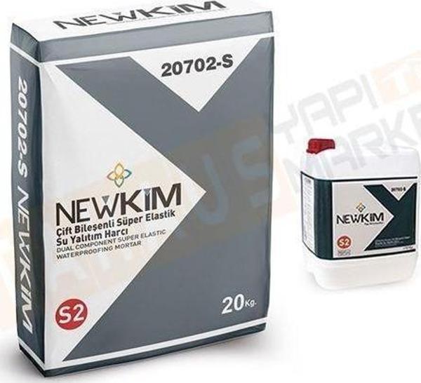 NEWKİM S2 ÇİFT BİLŞ.SPR.ELS.SU YAL.HARCI 20KG+10KG - Image 1