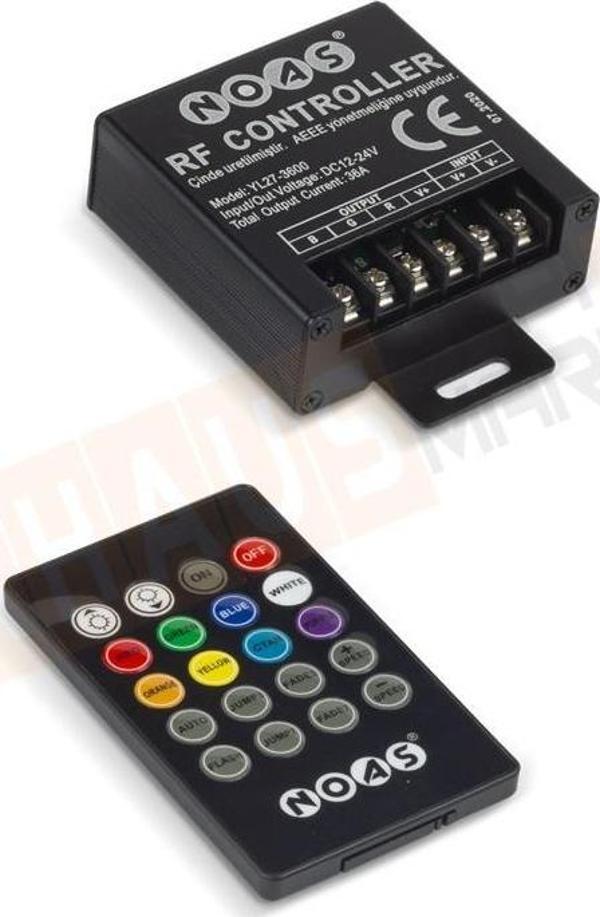 Noas 12-24V 36A RF RGB Kumanda YL27 3600 - Image 1