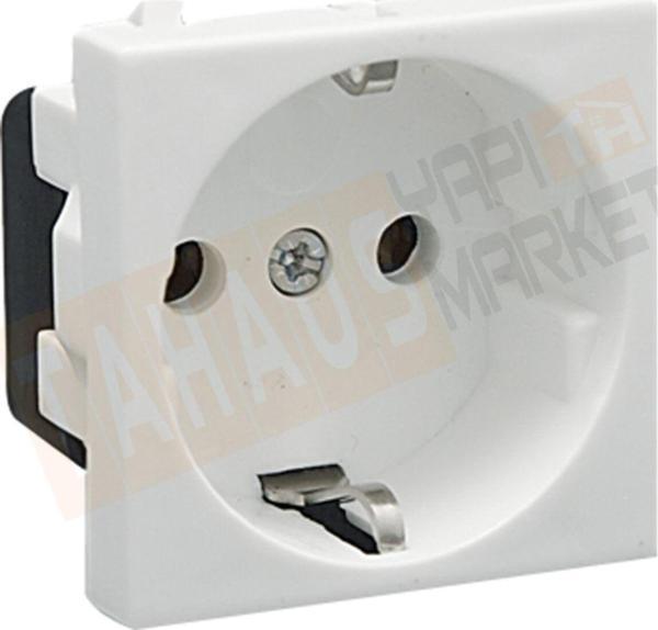 45x45 Topraklı Priz Çekirdeği ( ŞEBEKE PRİZ) - Image 1