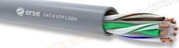 Erse 4x2x23 AWG CAT-6 U/UTP LSZH Halojen Free Erline Data Kablosu 1Metre  - Image 1