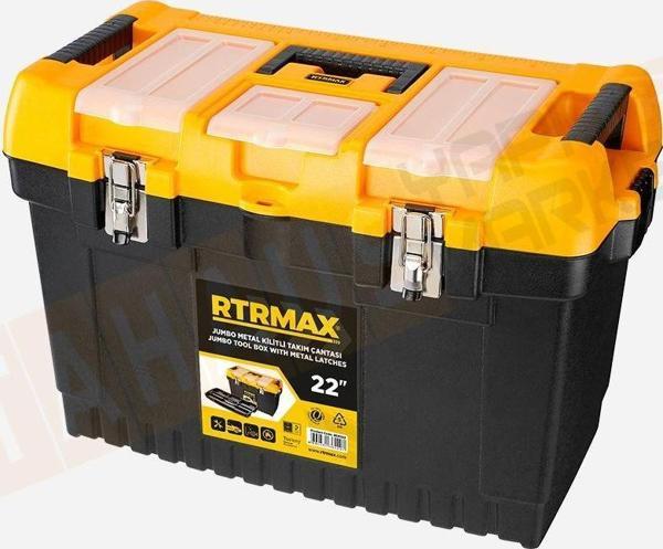 Rtrmax RCM113 13” Jumbo Metal Kilitli Takım Çantası - Image 1
