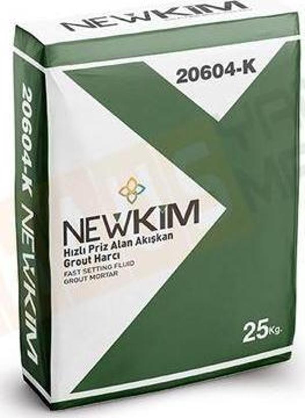 NEWKİM HIZLI PRİZ ALAN AKIŞKAN GROUT HARC 25KG (GRİ) - Image 1