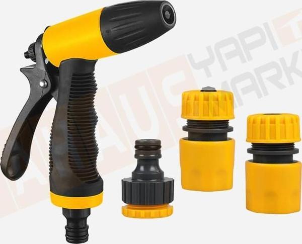 Rtrmax RHG1004 Ayarlı Sprey Tabancası Sprey Tabanca+ 3 Adet Bağlantı Aparatı - Image 1