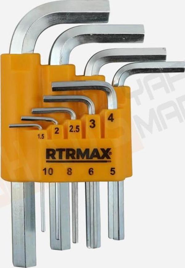 Rtrmax RHO3851 Allen Alyan Takımı 9prç Kısa - Image 1