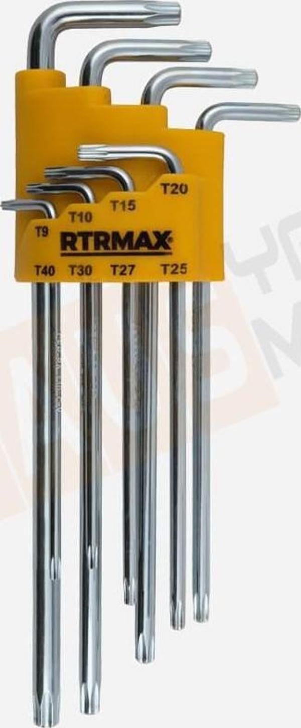 Rtrmax RH03854 Uzun Torx Allen Anahtar Takımı 8li - Image 1