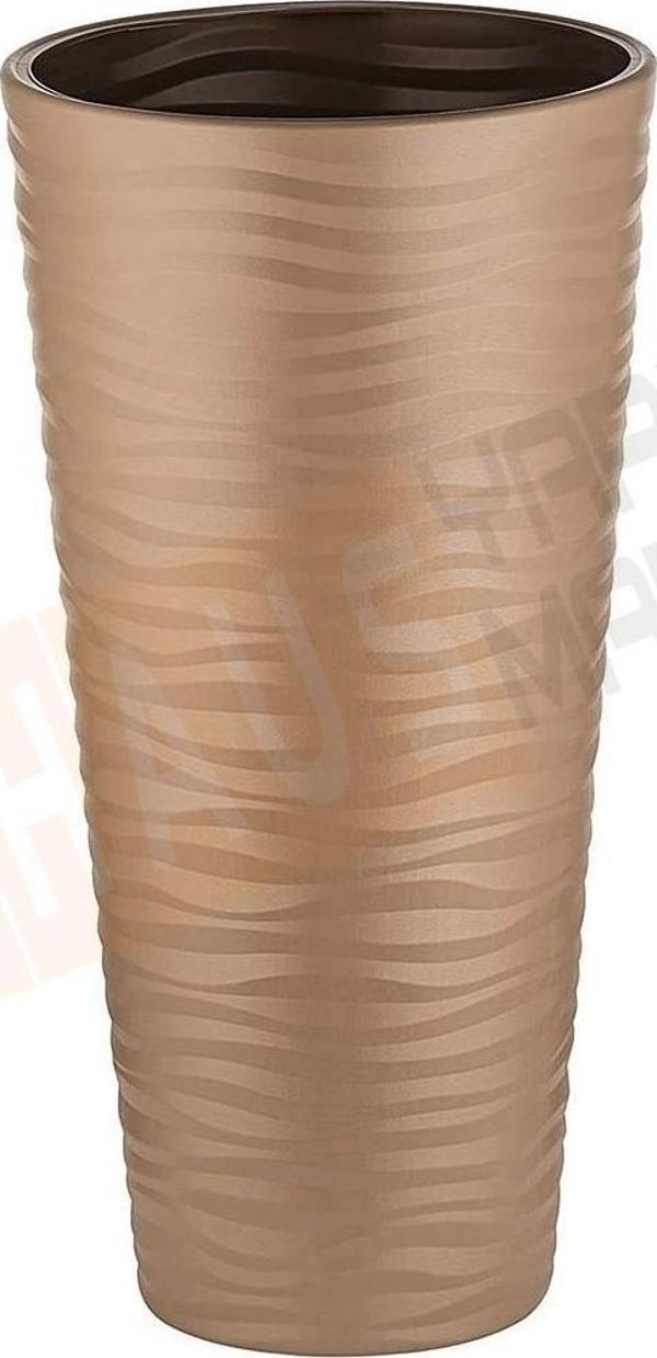 Serinova Kvt3 Kumsal Vazo Saksı No: 3 40 Cm 13,7 Litre Mocha - Image 1