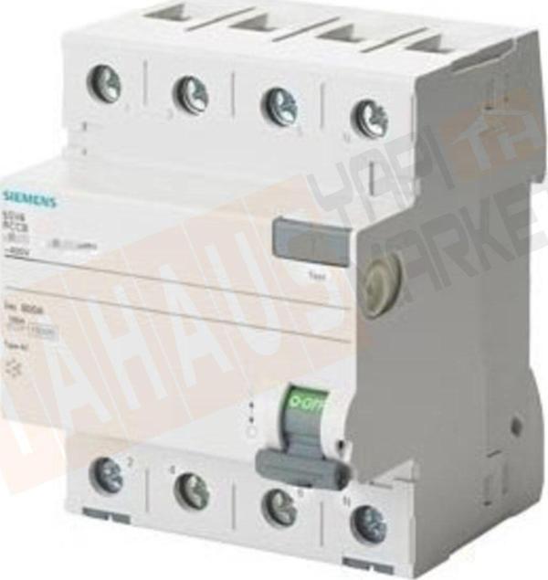 Siemens ,a Tipi Kaçak Akım Koruma Rölesi 40a; 400v;300ma,5sv5644-6 - Image 1