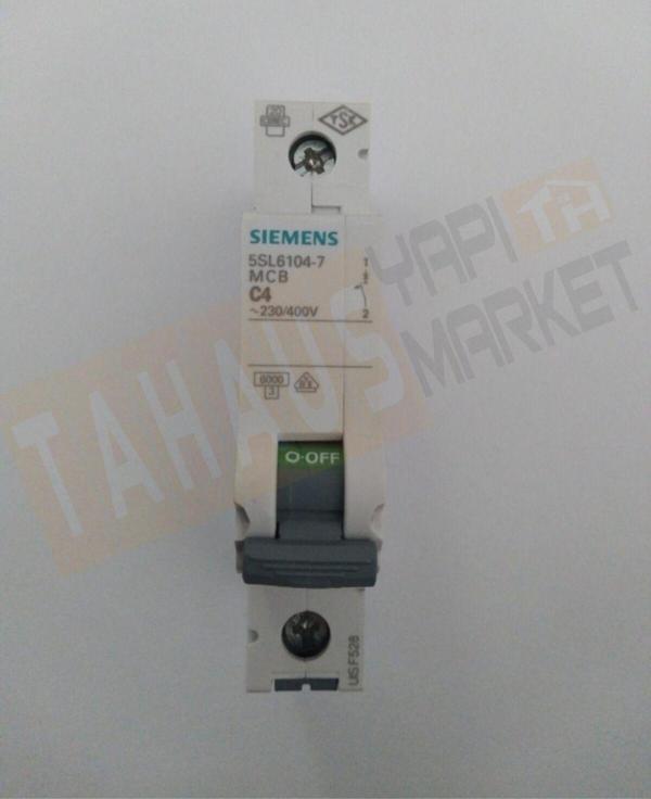 SİEMENS 1X4 A NC OTOMATİK SİGORTA - Image 1