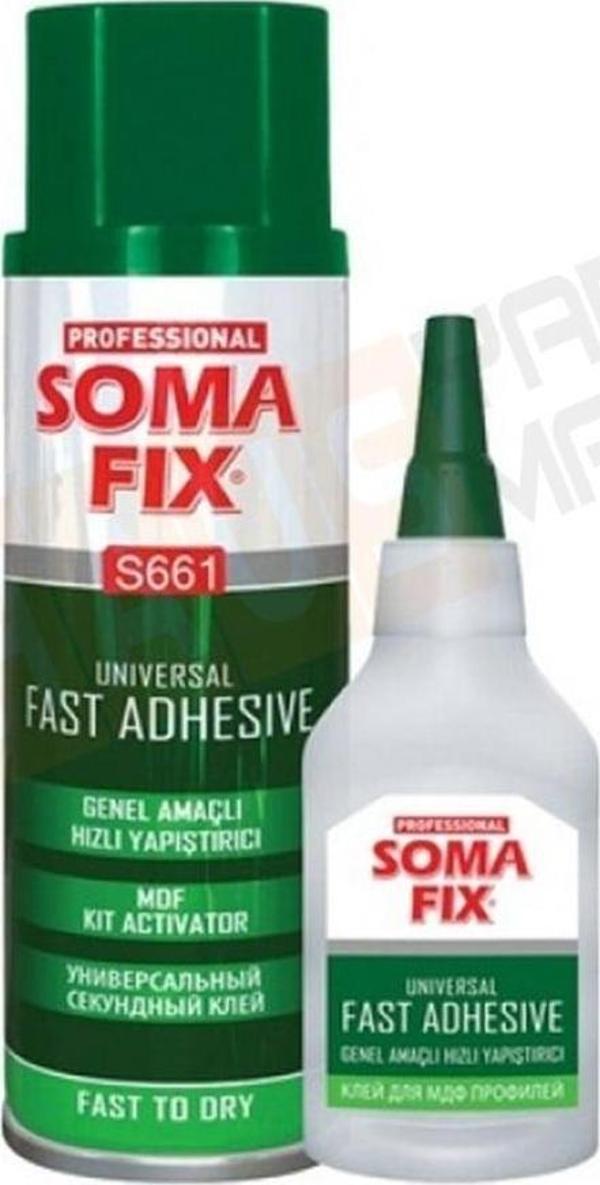 Somafix 25 Gr Hızlı Yapıştırıcı Set + 100 Ml Aktivatör (Somafıx.S661) - Image 1