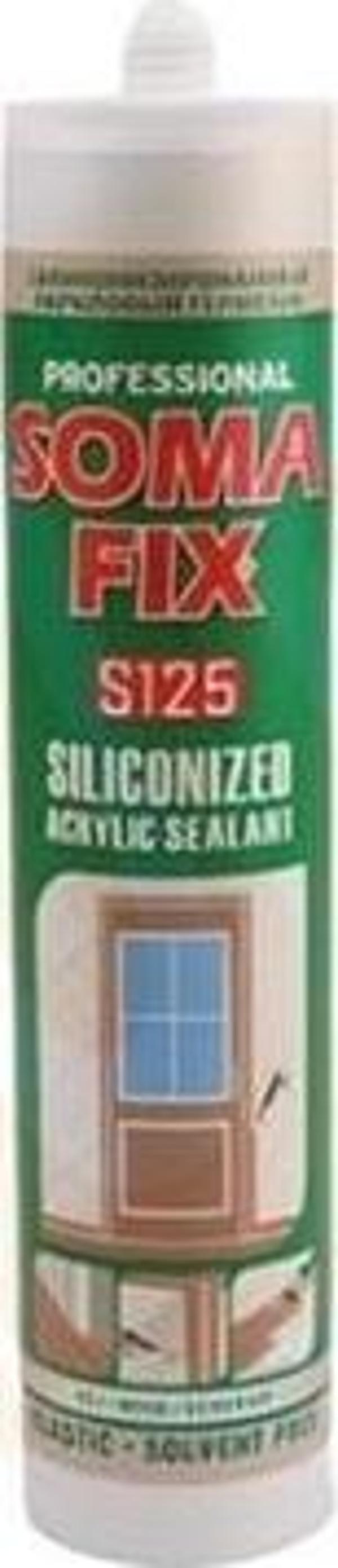 SOMAFİX 310ML SİLİKONİZE MASTİK BEJ S125 - Image 1