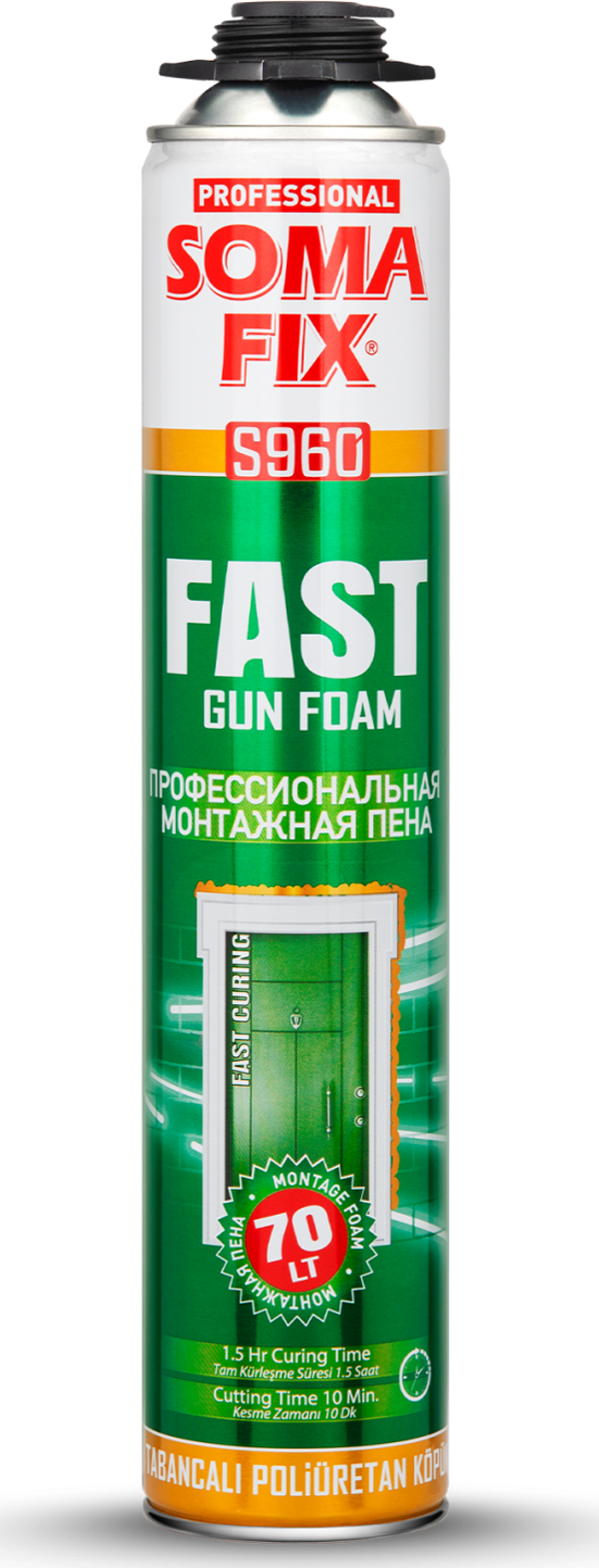 SOMAFİX FAST TABANCALI KÖPÜK-S960 - Image 1