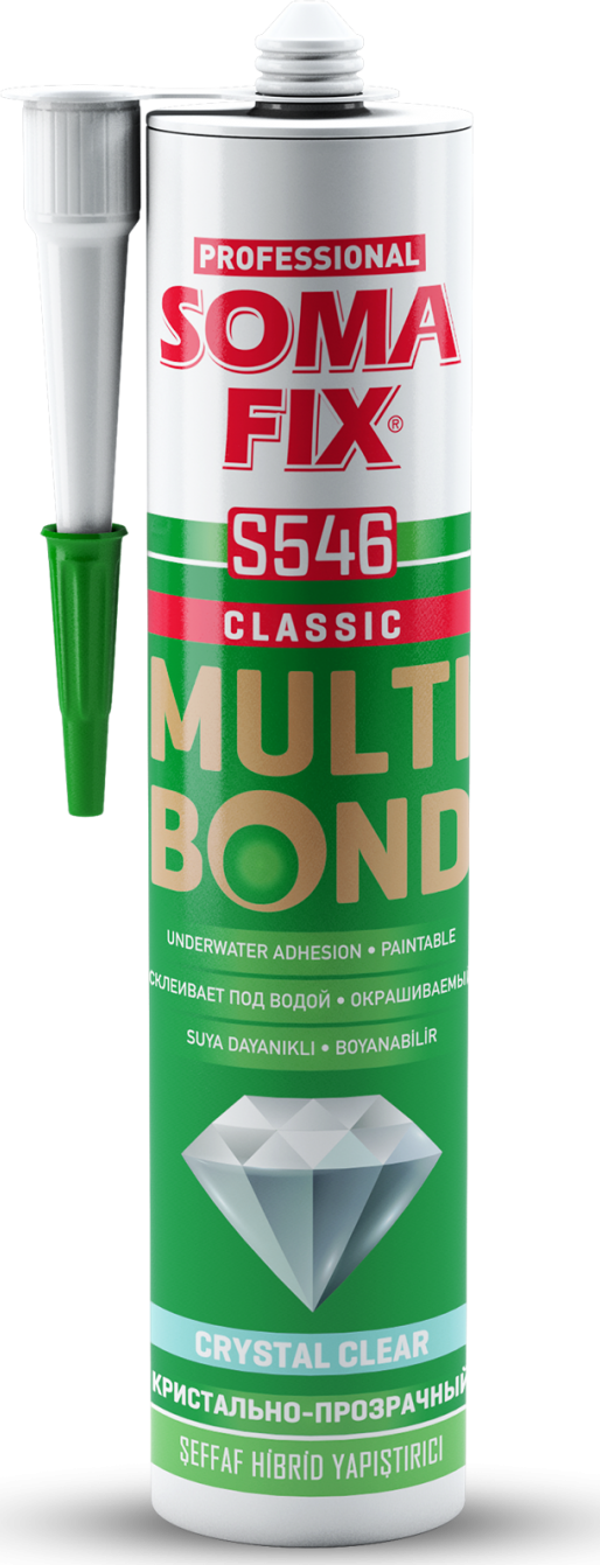 SOMAFİX MULTİBOND HİBRİD YAPIŞTIRICI ŞEFFAF -S546 - Image 1