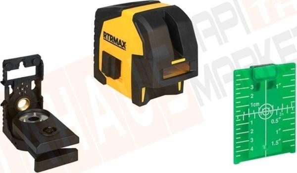 Rtrmax RTM050 Profesyonel Yatay Ve Dikey 3 Noktalı Yeşil Lazer Şakül - Image 1