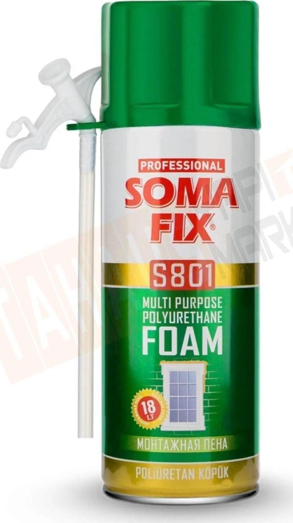 Somafix S801 Çok Amaçlı Poliüretan Köpük 300 ml - Image 1
