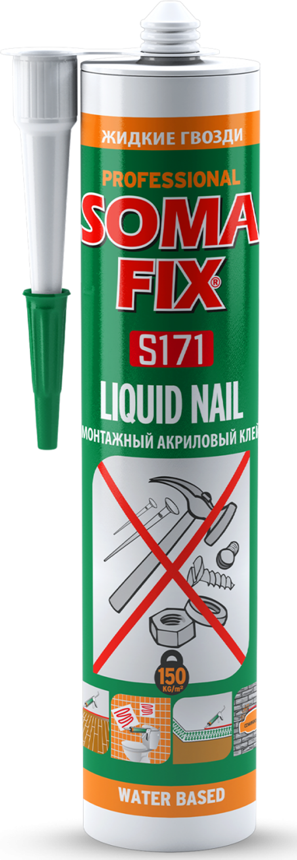 SOMAFİX SIVI ÇİVİ (SU BAZLI) S171 - Image 1