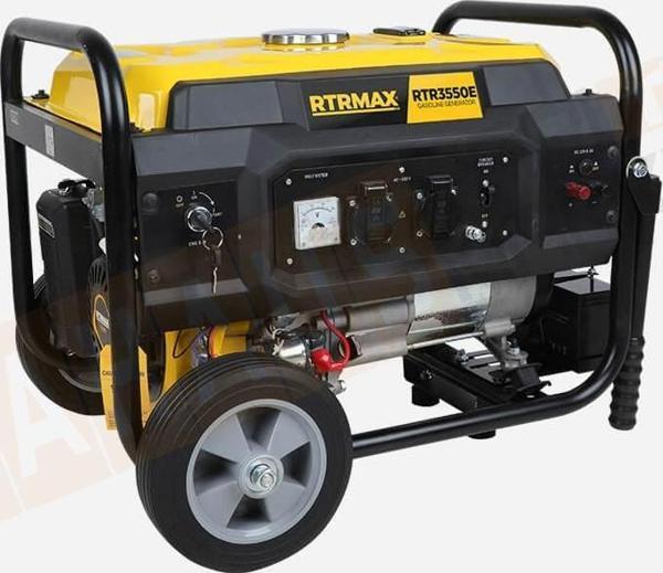 Rtrmax RTR3550E Benzinli Jeneratör 3.5 Kva 2.8 Kw - Image 1
