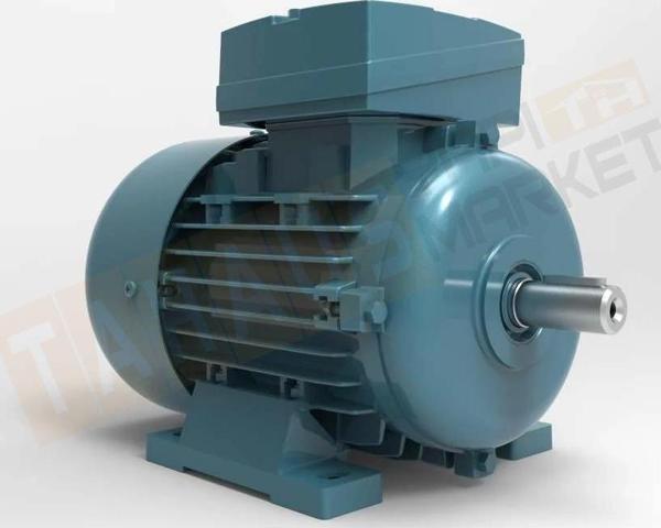 Volt 0.55 kw (3/4 HP) 1500 D/D (VSSA 90 S4A) 220 V Monofaze Kalkış Çalışma Kondansatörlü Elektrik Motoru - Image 1
