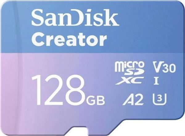 SanDisk Creator Micro SD UHS-I Kart Micro SD Kart 128GB - Image 1
