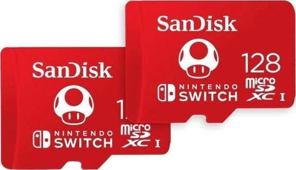 SanDisk MicroSDXC Kart Super Mario Super Mushroom - Image 1