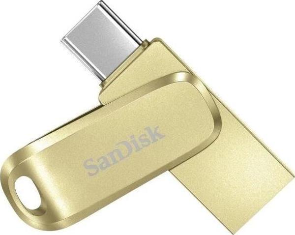 SanDisk Ultra Dual Drive Luxe USB Bellek 512 GB Gold - Image 1