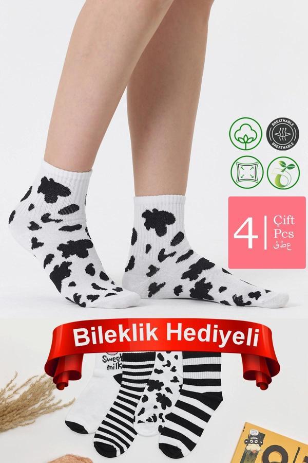 Sweet Milk 4'Lü Kolej Çorap Seti - Image 1