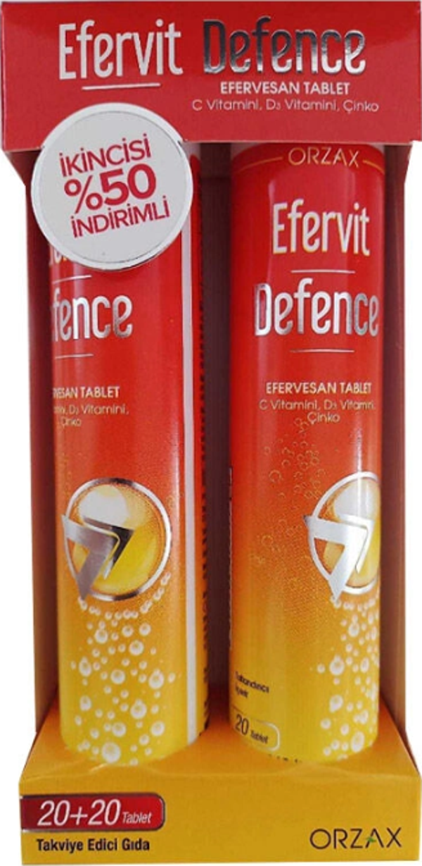 Efervit Defence 20 Efervesan Tablet 2 Adet - Image 1
