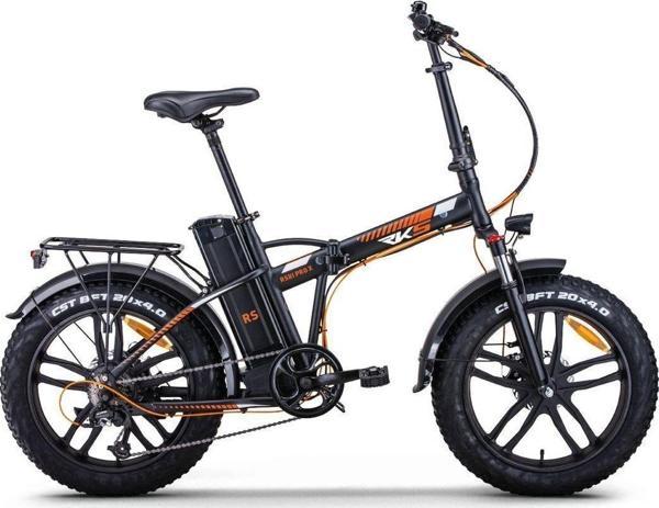 Rs3 Pro X Katlanabilir Elektrikli Bisiklet - Siyah - Image 1