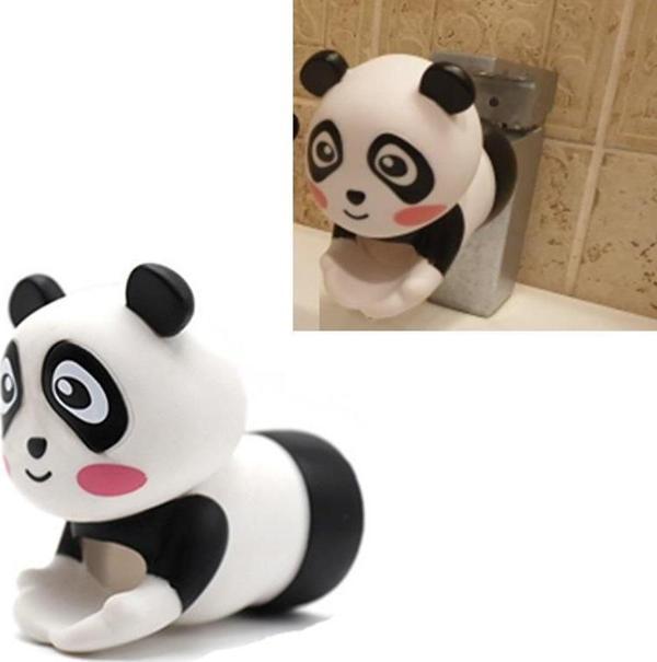 Panda Figürlü Çocuklar İçin Eğitici Musluk Uzatma Başlığı - Image 1