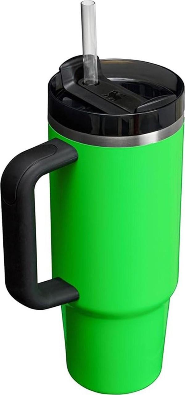 Cooker Yk-1462 Yeşil 900ml Çift Katmanlı Paslanmaz Çelik Termos,pipetli Kapak, Ergonomik Sap, Şık Ta - Image 1