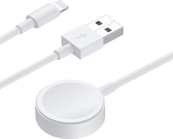 2in1 Yeni Nesil 1.5M Apple Watch Şarjı ve Lightning Hızlı Şarj Kablosu - Image 1