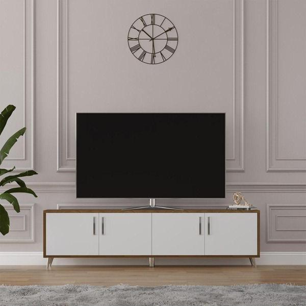 Tv Ünitesi Ceviz &beyaz T-08 - Image 1