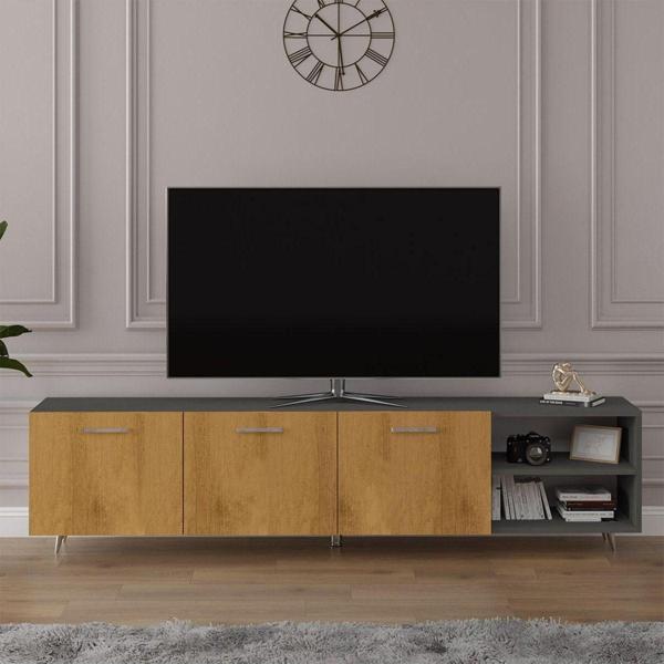 Tv Ünitesi Koyu Gri & Petra T-22 - Image 1