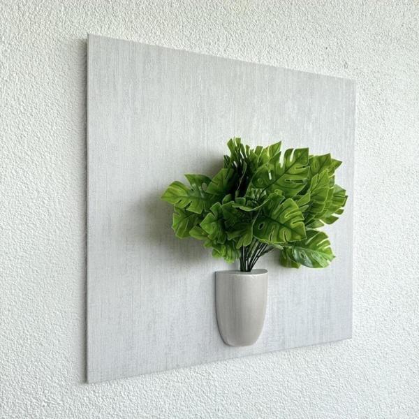 ST Dekor Kabartma Dokulu, Devetabanı Çiçekli 3D Tablo - Image 1