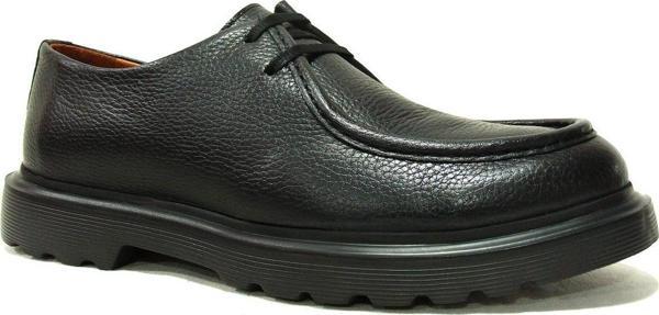 Egelioğlu Siyah Bağcıklı Anatomik Comfort Casual Ayakkabı - Image 1