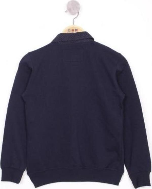 Toontoy Erkek Çocuk Gömlek Yaka Okul Sweatshirt - Image 1