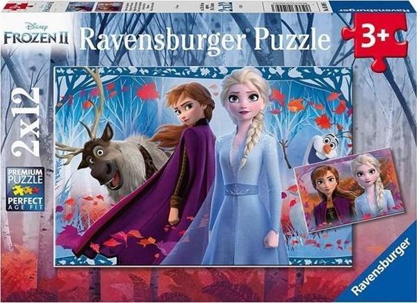 Ravensburger Disney Frozen-2 2X12 Parça Puzzle 050093 - Image 1