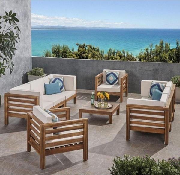 Homelos Bahçe Balkon Teras Oturma Grubu - Image 1