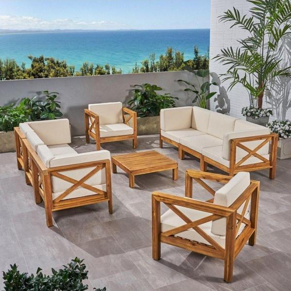 Simera Bahçe- Balkon -Teras Oturma Grubu (Krem) - Image 1