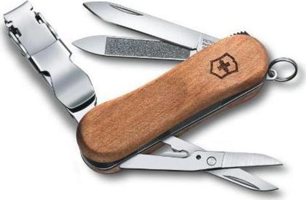 Victorinox 0.6461.63 NailClip Wood 580 Tırnak Makaslı Çakı - Image 1