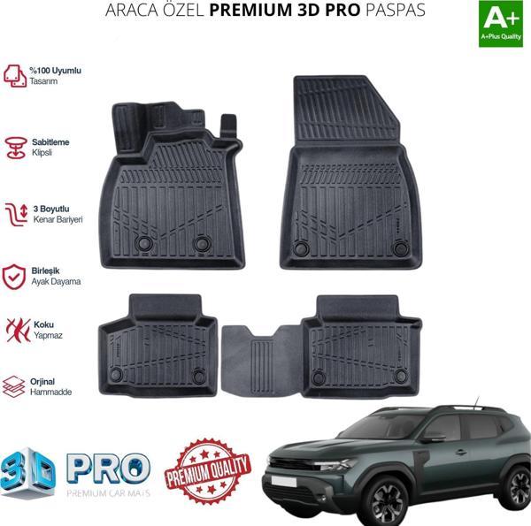 DUSTER E TECH ARACA ÖZEL 3D PASPAS 2024 2025 2026 - Image 1