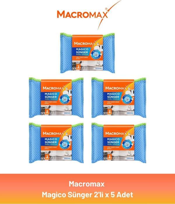 Macromax Magico Sünger 2'li x 5 Adet - Image 1